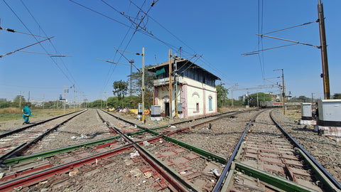 Nagpur Cabin Signal Box At Nagpur Diamond Crossing | Nagpur | India | Australian Cricket Tours