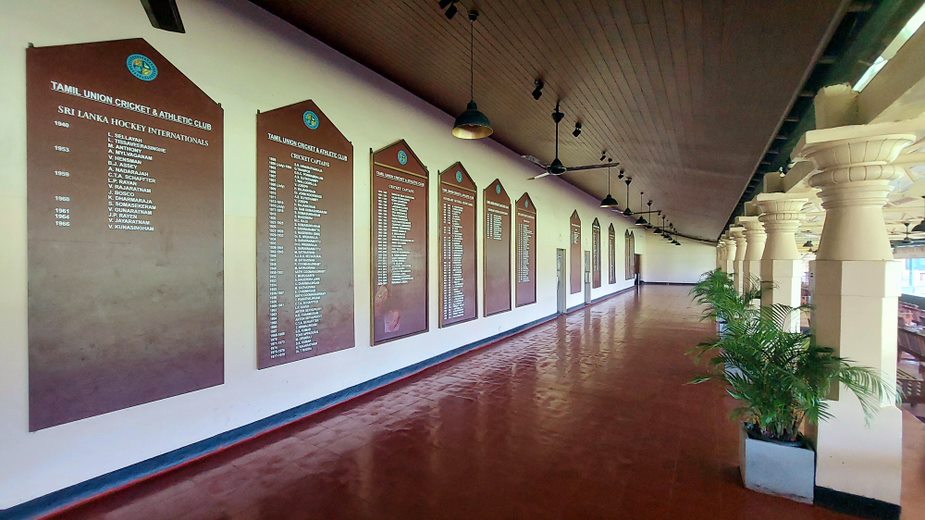 The Honour Boards At P Saravanamuttu International Cricket Stadium (P Sara Oval For Short) One Of Colombo's Test Cricket Grounds | Sri Lanka | Australian Cricket Tours