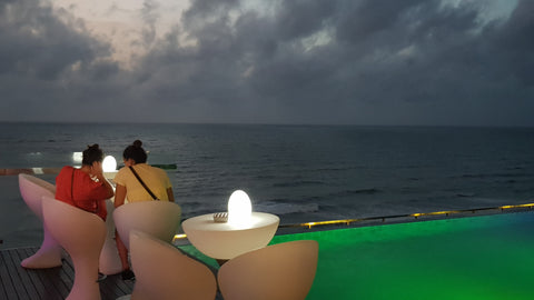 Regal Reseau Hotel And Spa Rooftop Swimming Pool And Bar | Negombo | Katunayake International Airport | Colombo | Sri Lanka | Australian Cricket Tours