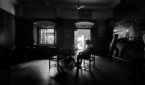 The Dimly Lit Interior Of The Sydney Hotel | Galle | Sri Lanka | Austrailan Cricket Tours