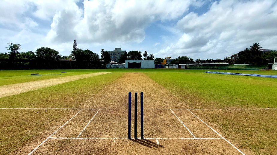 The Centre Wicket Of Tyronne Fernando Cricket Stadium (Moratuwa Sports Club) One Of Colombo's Test Cricket Grounds | Sri Lanka | Australian Cricket Tours