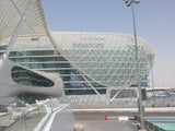 The Formula One Circuit Passing Yas Viceroy Hotel, Abu Dhabi