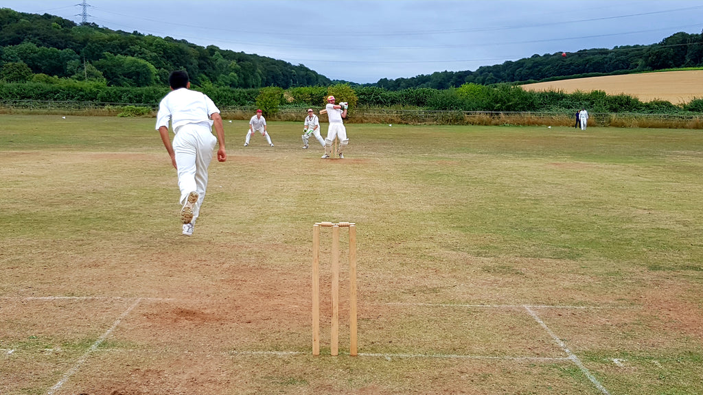 Australian Cricket Tours - Nepotists Cricket Club Giant Ryan Styles Carves A 6 Over Long On Against Little Missenden Misfits Cricket Club