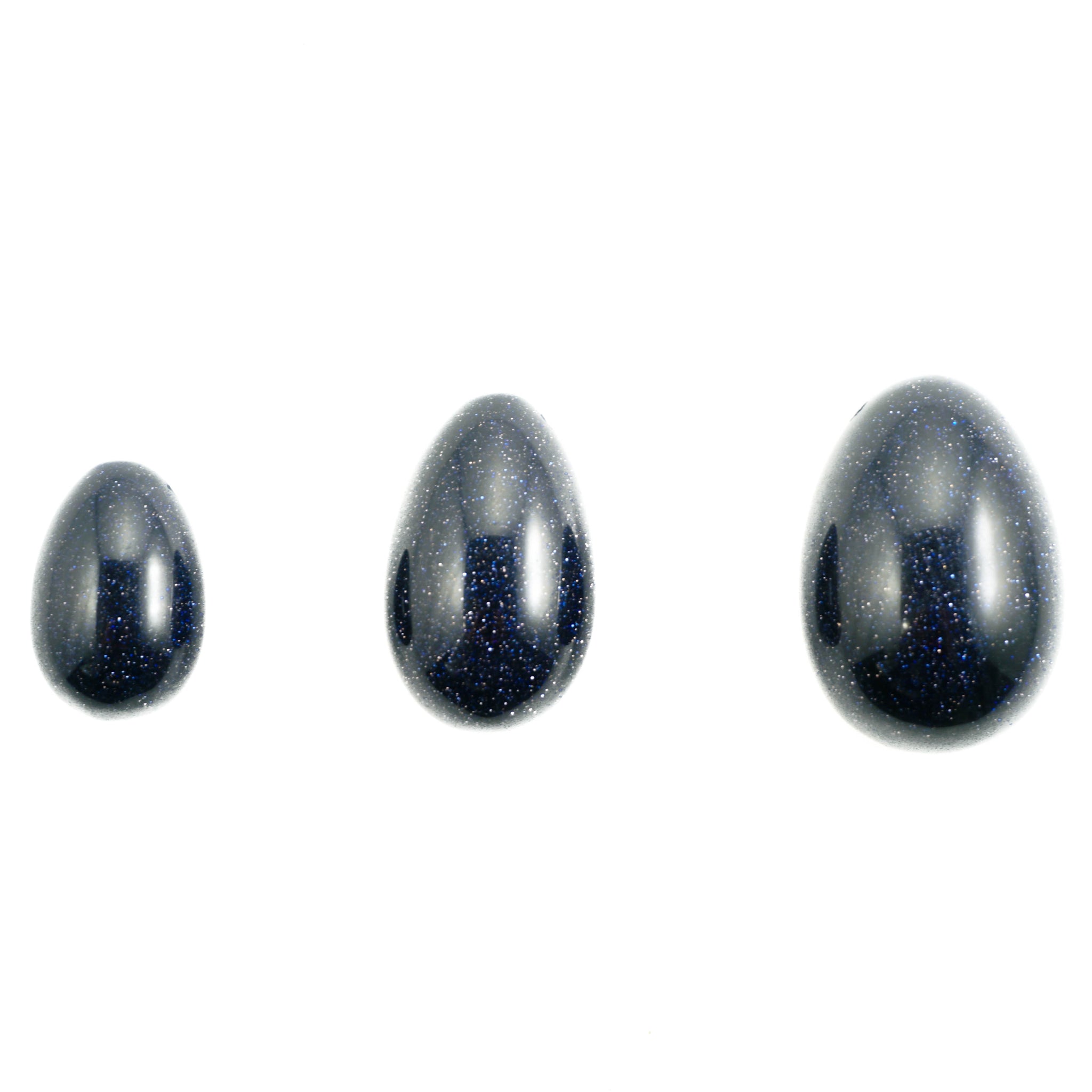 Blue Goldstone Yoni Egg - Small, Medium or Large