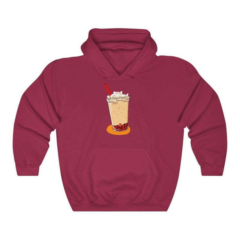 Cherry Bubble Tea with Ship Hooded Sweatshirt