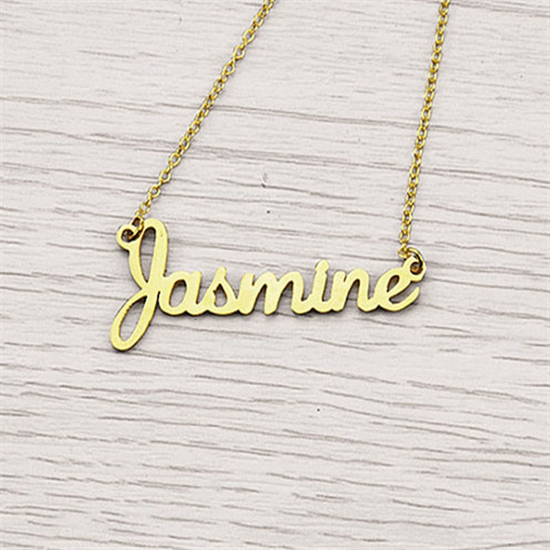 Personalized English Name Necklace