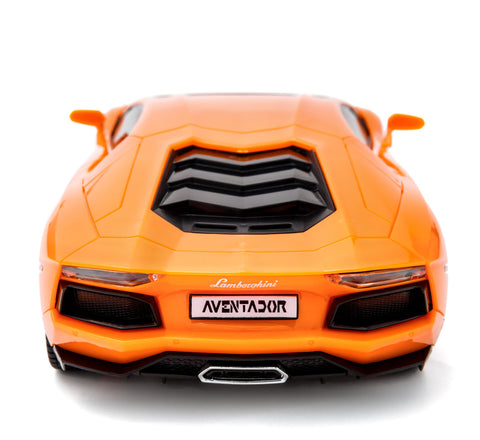 orange lamborghini remote control car