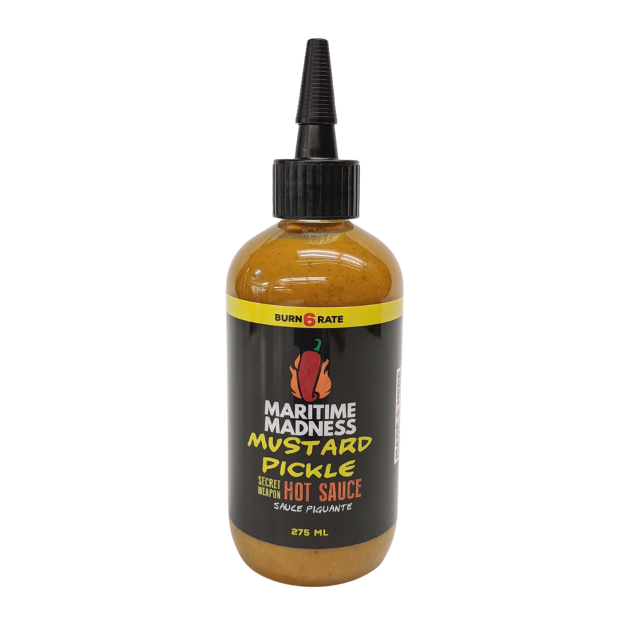 Maritime Madness Mustard Pickle Hot Sauce 250 Ml East Coast Catalog 