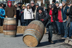 Dan rollilng at Winter Wine Fest 2016...