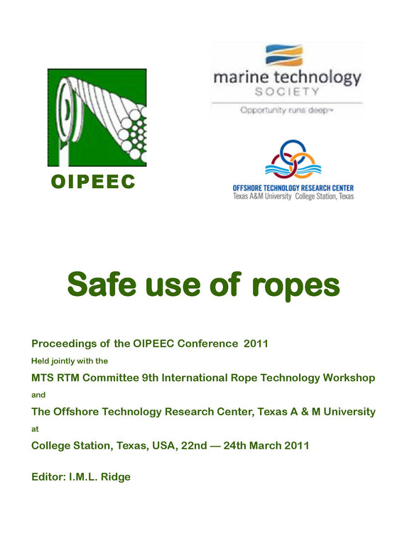 used mooring rope