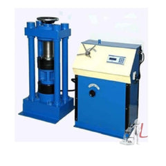 Compression Testing Machine  fitted with Digital Load Indicator - tile testing lab