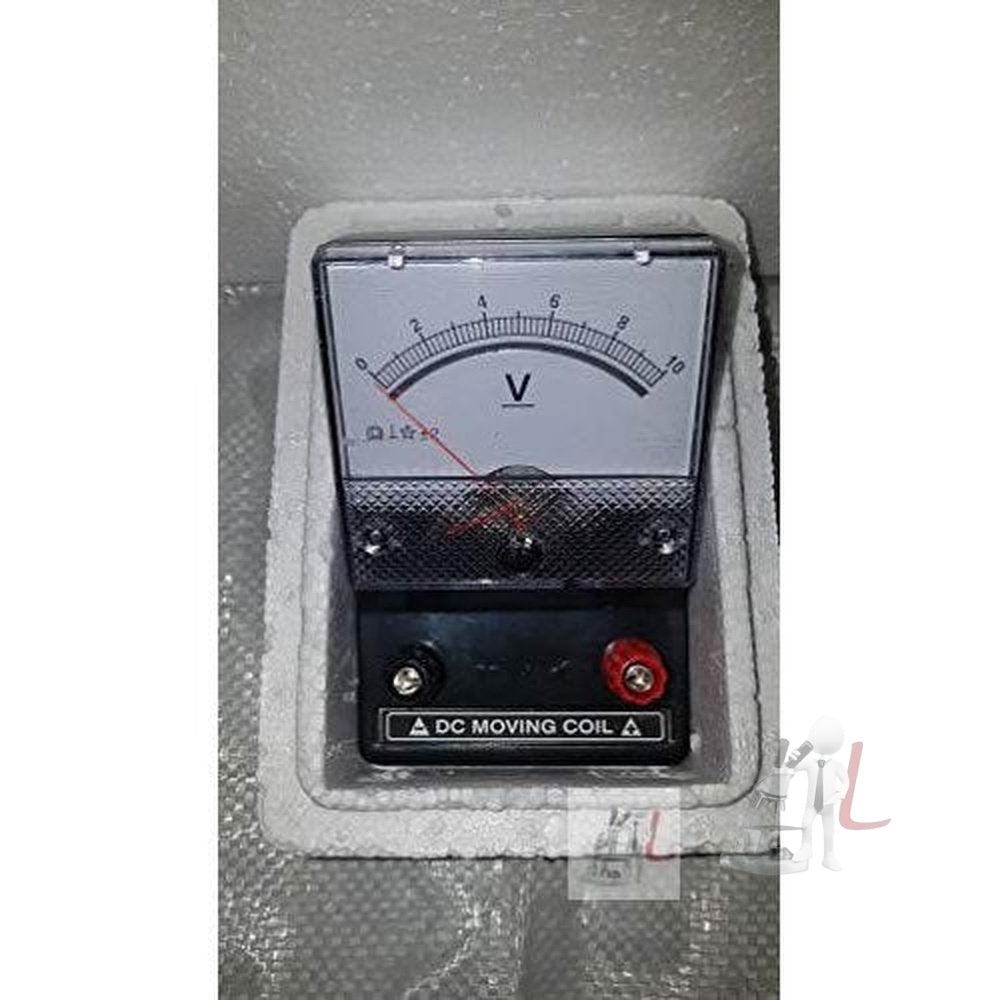 WKM Analog DC Voltmeter 10/ Volt Ammeter 500 MA/Galvanometer 30-0