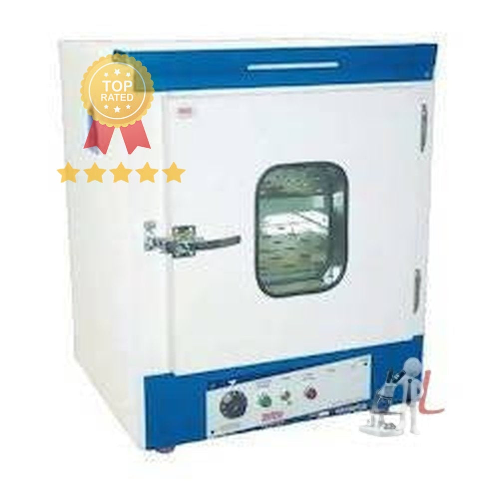 Bacterialogical Incubator with Thermometer , Size: 18x18x18