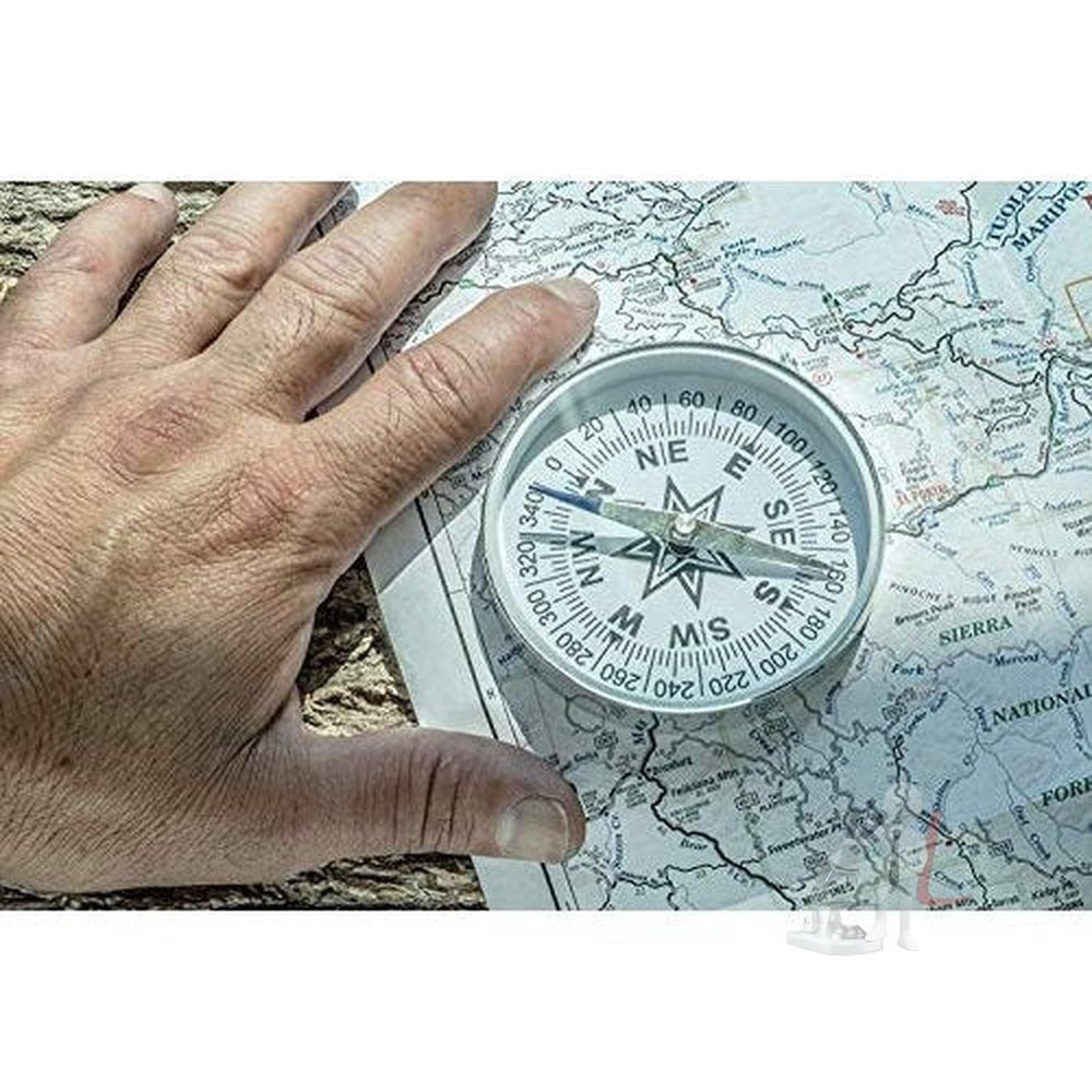 Buy WKM Magnetic Compass 100mm / 4 inch (Pack of 2) Online at Low Prices in  India 