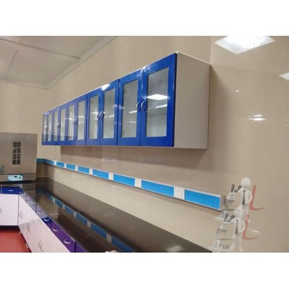 Laboratory Cabinets Over Head Solid Shutter