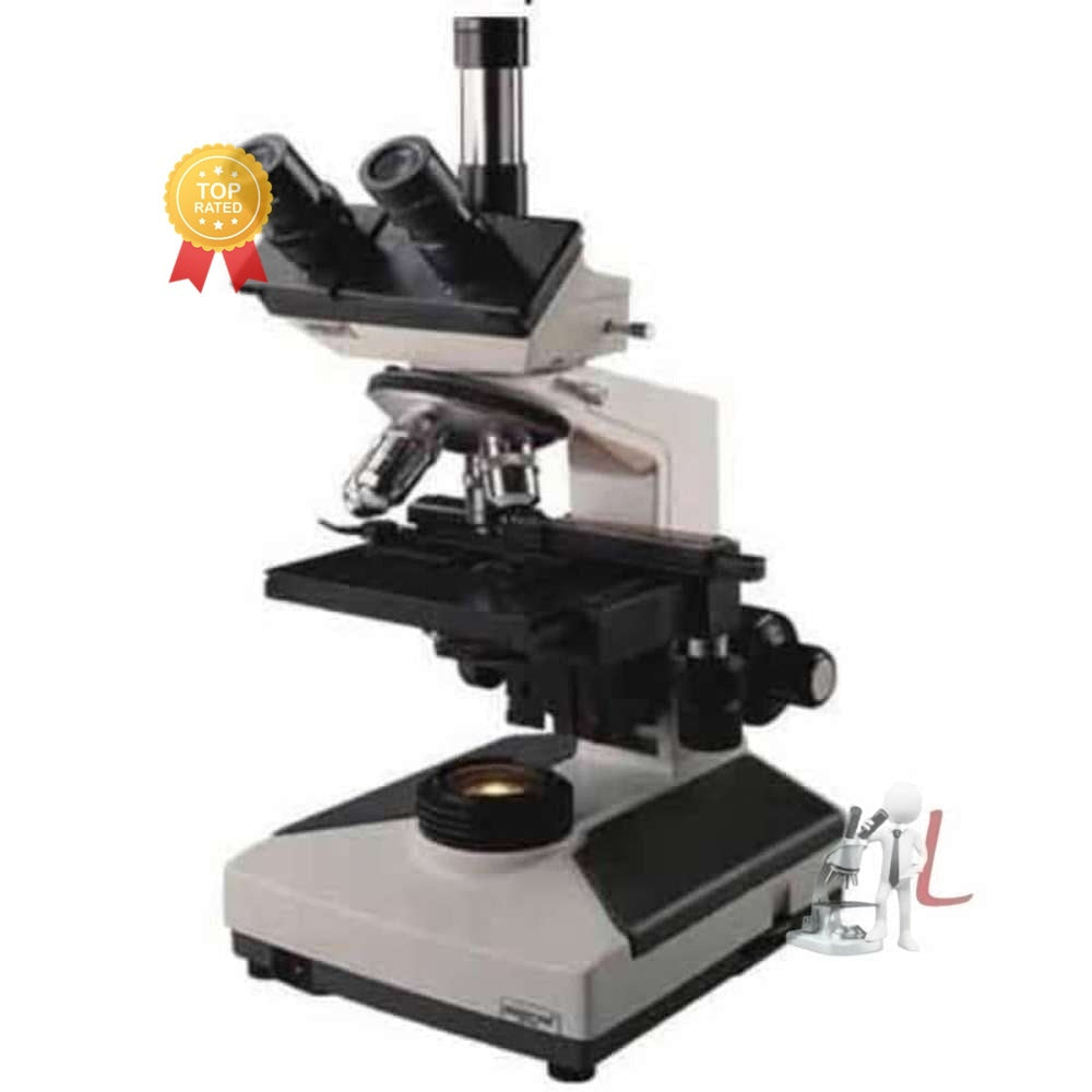 Trinocular Microscope for Malaria Test