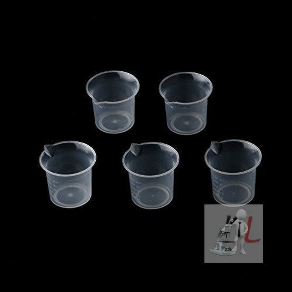 Beaker 25ml Pack Of 12 Polypropylene Laboratorydeal 3781