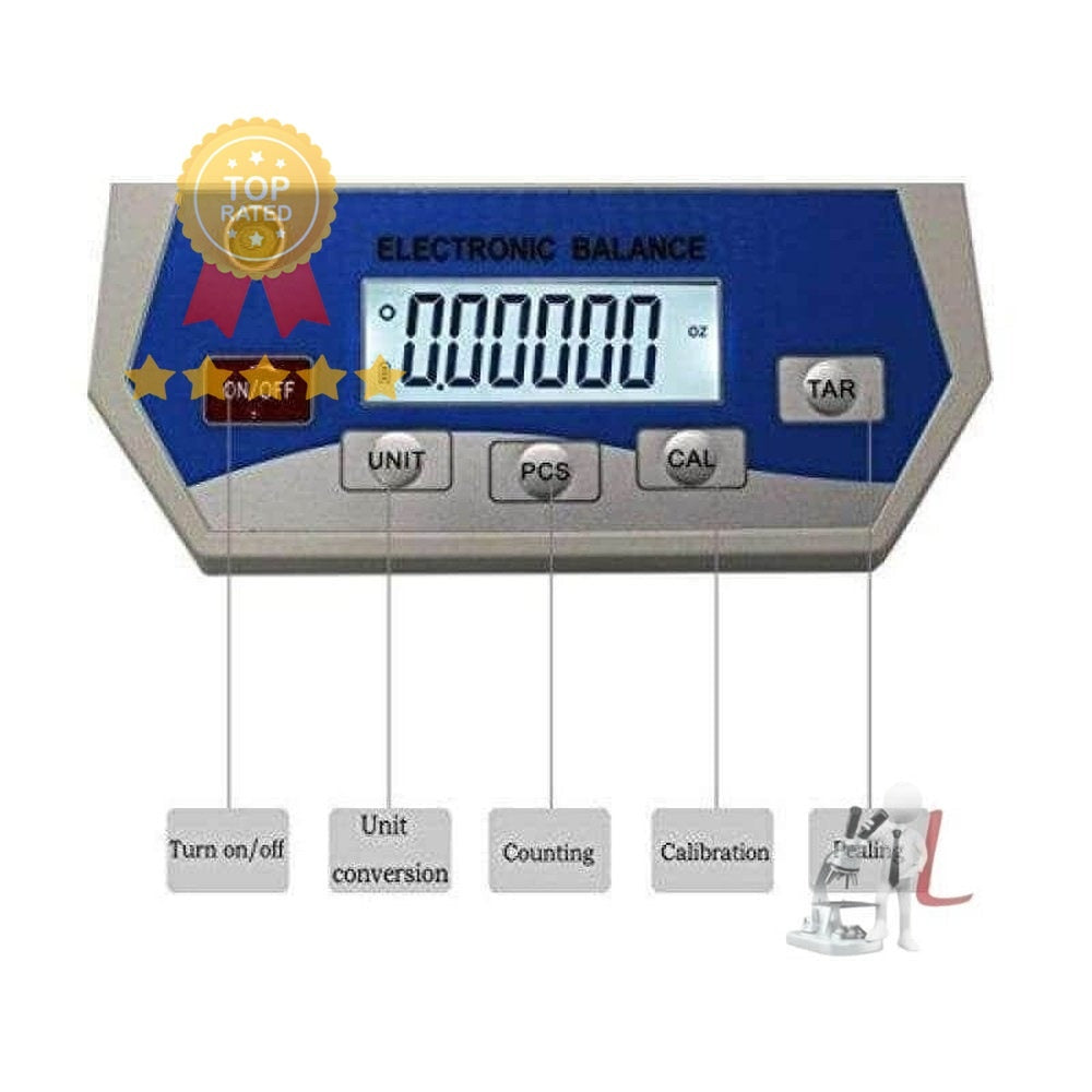 CGOLDENWALL High Precision Digital Accurate Analytical Electronic Balance Labora