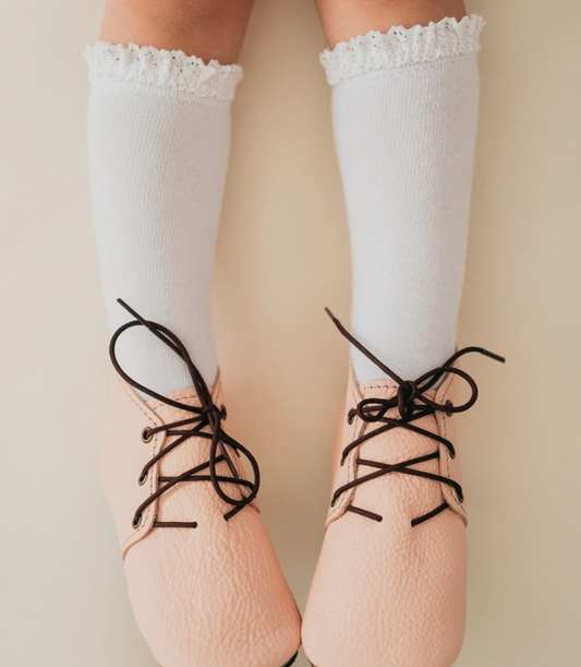 White Cable Knit Knee High Socks for baby, toddler and girls. – Little  Stocking Company