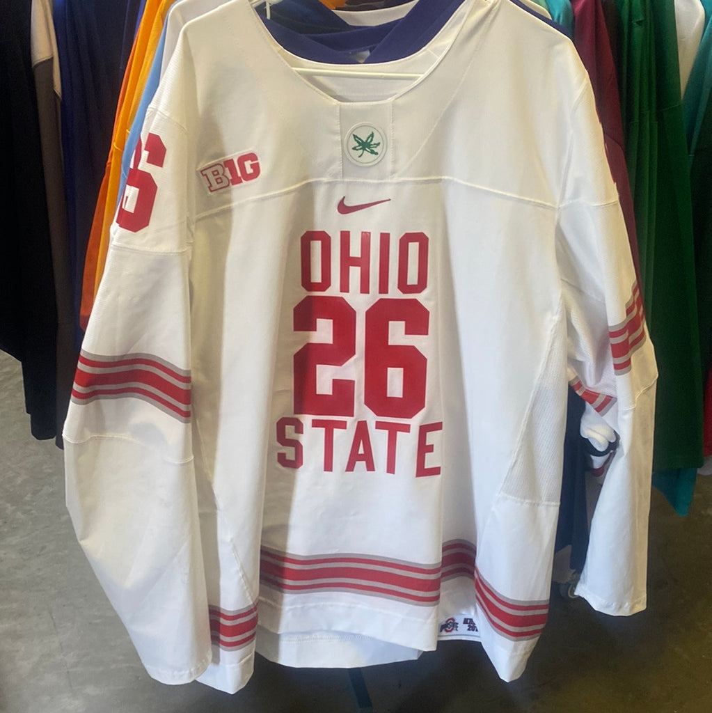 Ohio State Buckeyes Nike Hockey Jersey / Large