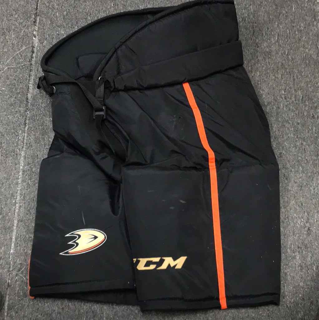 Anaheim Ducks CCM HP70 Pro Stock Hockey Pants L-Team Stock (Used