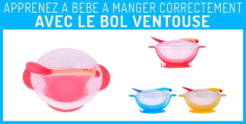 Bol ventouse pour enfant