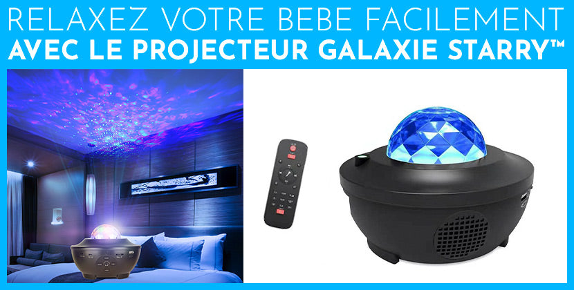 galaxy projector to put baby to sleep