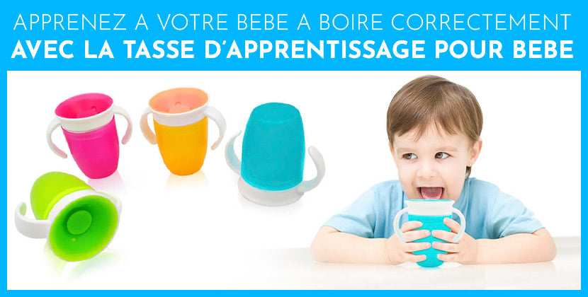 Tasse d'apprentissage pour apprendre à votre enfant à boire comme un grand