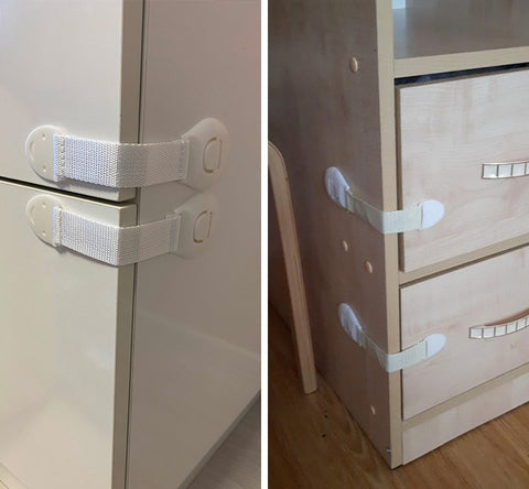 Door and drawer block for child safety