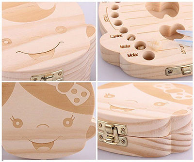 Keepsake box milk tooth for baby