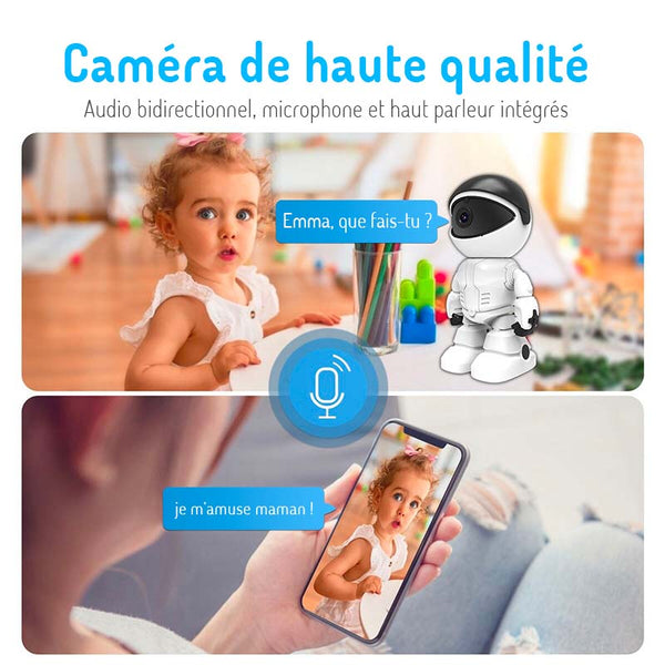 Original surveillance camera for baby safety