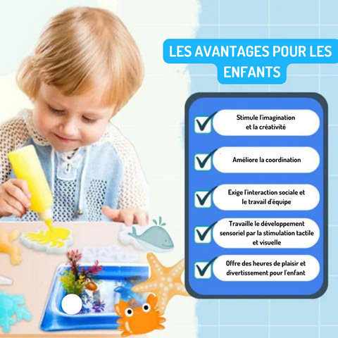 jeu pour enfants aquatique intellectuel