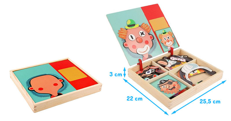 Tableau Puzzle Magnétique Montessori – Pour Les Petits