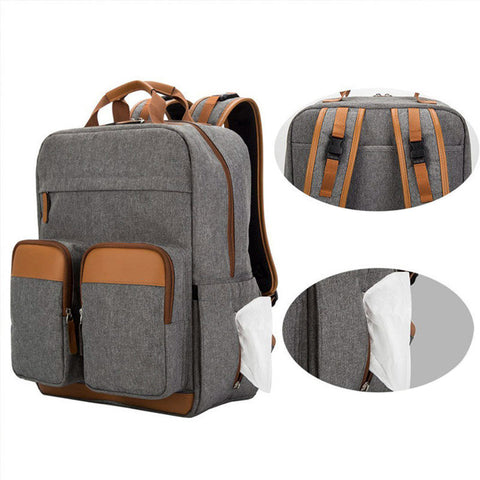 maternity backpack with storage for wipes