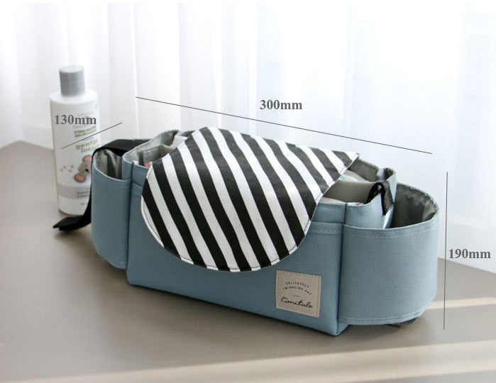 Storage bag for parents with dimensions