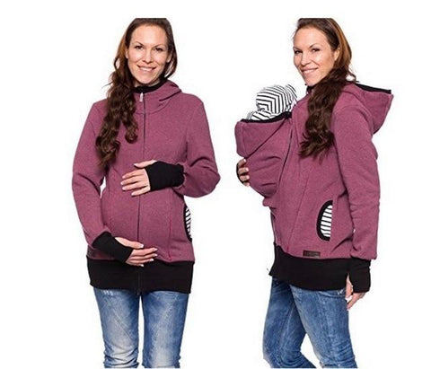 maternity jacket for mom or dad and keep baby warm