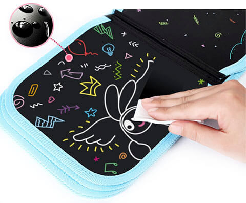 My Little Angel erasable and reusable drawing book for children cloth