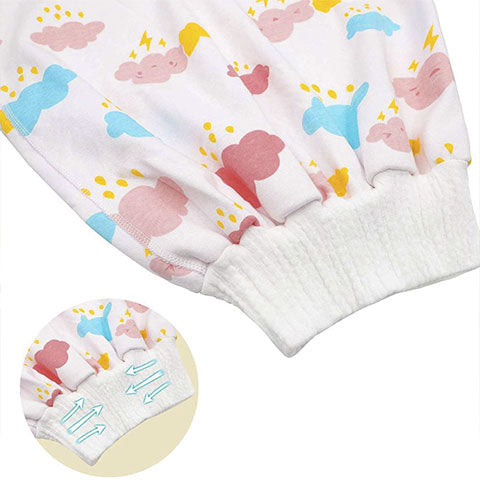 Waterproof and absorbent anti-wetting pajamas for 4-year-old boy