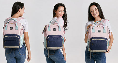 Maternity diaper backpack for moms and dads