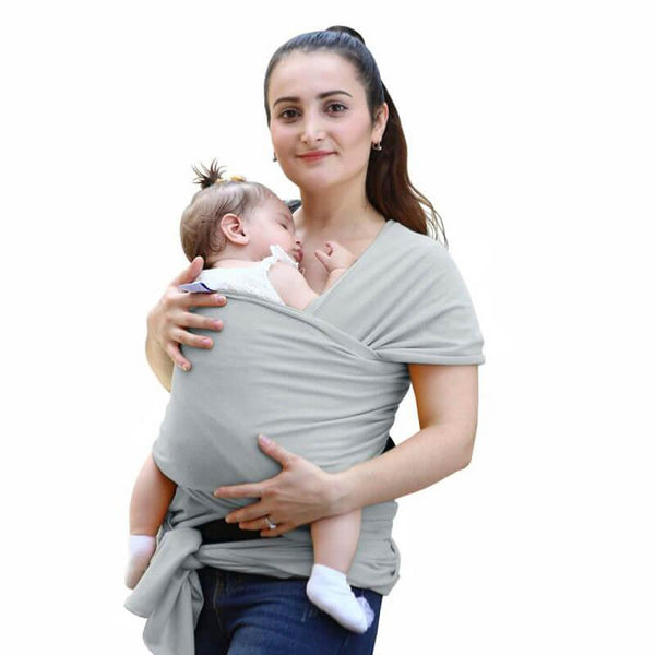 Koala Babycare® Une écharpe de portage facile à enfiler, réglable, unisex -  Porte-bébé multifonctionnel pour les bébés jusqu'à 10 kg - Cdiscount  Puériculture & Eveil bébé