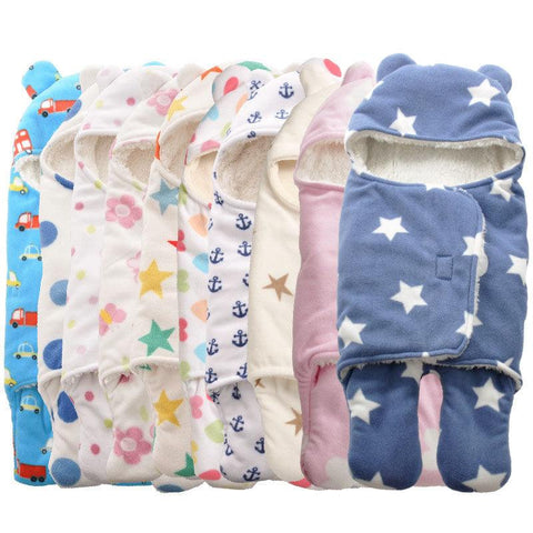 blanket to swaddle your baby, several models