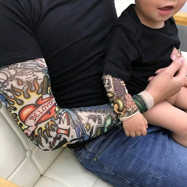 T Shirt Manche Longue Effet Tatouage Pour Enfant Mon Petit Ange