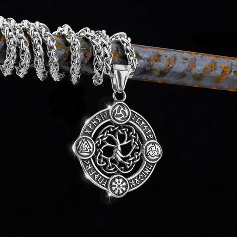 Viking Yggdrasil Tree Of Life Necklace