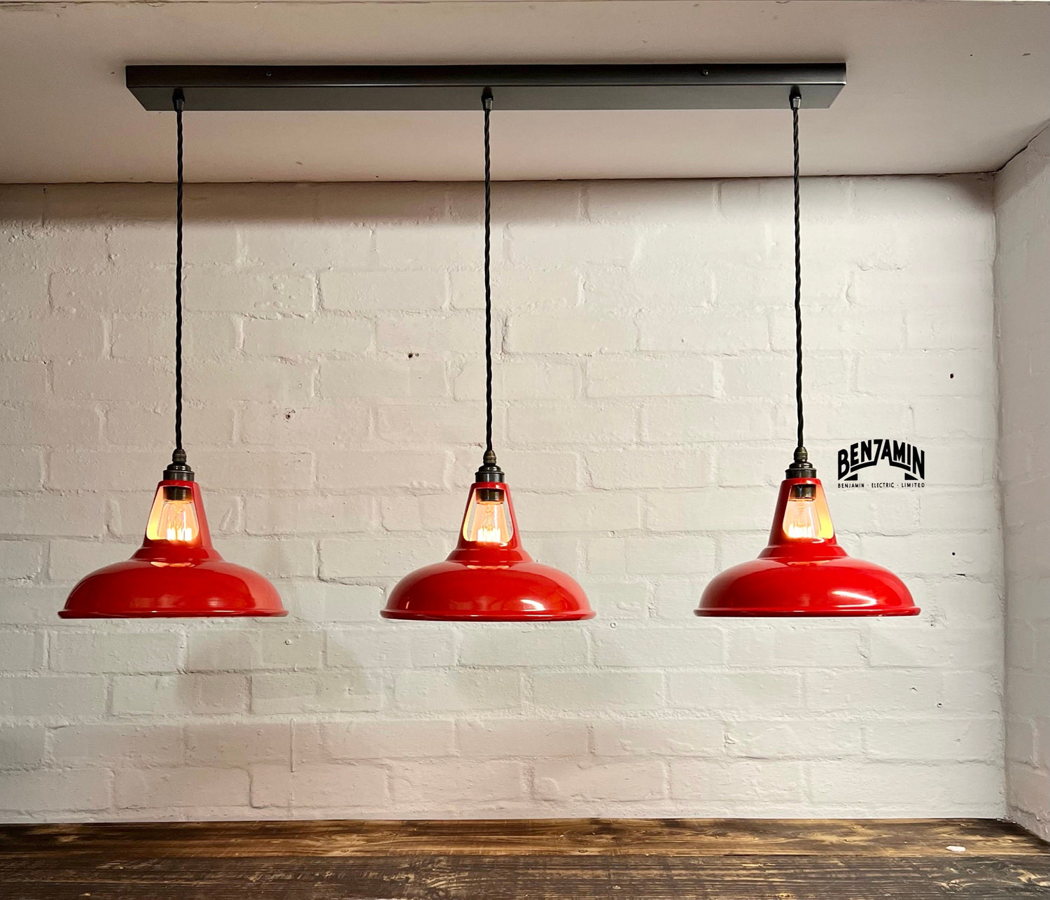 red pendant lights for kitchen