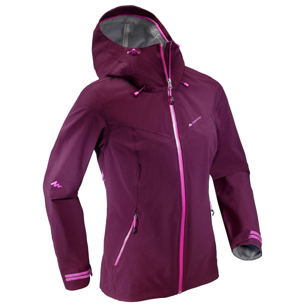 Women's Hiking Waterproof Rain Jacket Forclaz 400 – adeptmind-ted-test