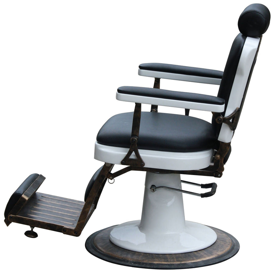 "Jefferson" Vintage Reclining Hair Salon Barber Chair – Salon Guys