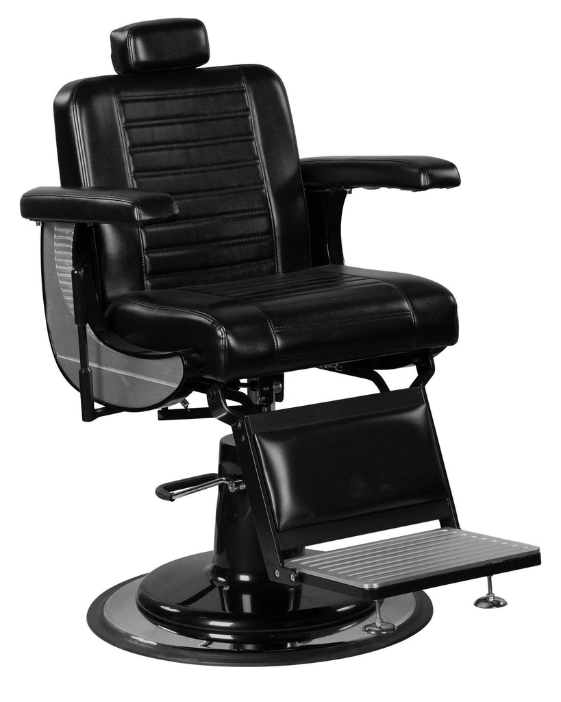 Adam Modern Professional Reclining Extra Cushion Barber Chair