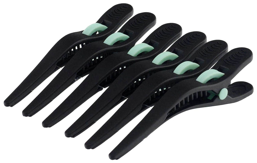Buy Sectioning Clips Hairdressing 10pcsAOBETAK Crocodile Plastic Hair  Clamp Barrettes with Nonslip Grip and Wide Teeth for Women And Girls for  Thick Hair Dressing Styling Salon Section Black Online at desertcartINDIA