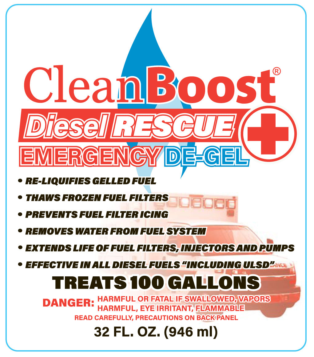 CleanBoost® Diesel Rescue™ 32oz Combo