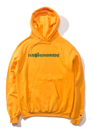 the hundreds x champion hoodie